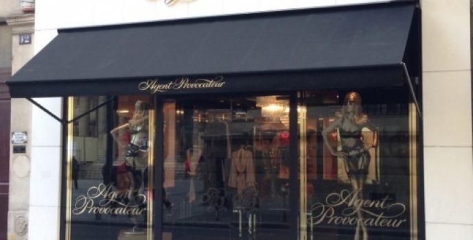 Refurbishment of luxury brand lingerie shops in Paris